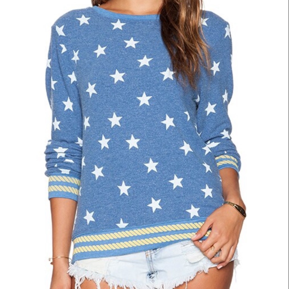 Wildfox Starry Sailor Sweater in East Hampton